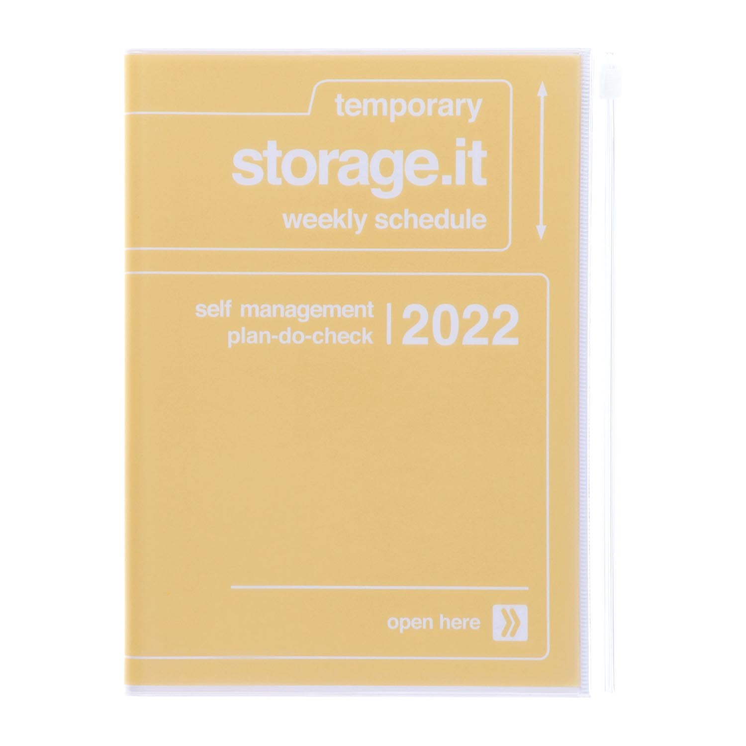 Diary 2022 Marks Storage.it Yellow Diary 2022 Marks Storage.it Yellow