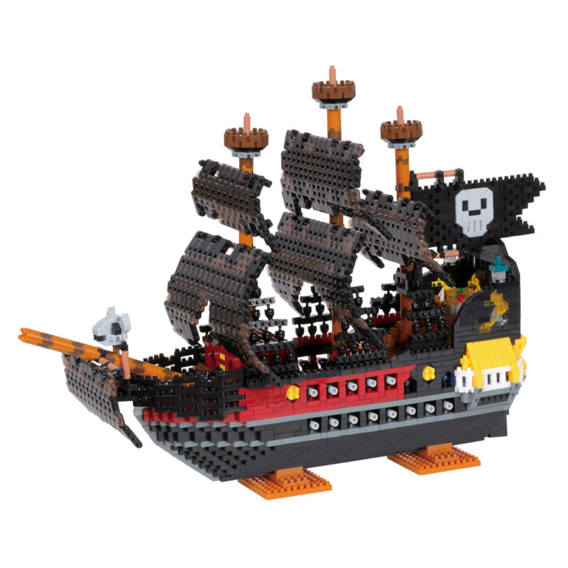 Pirate Ship NB-050 – nanoblock Pirate Ship NB-050 - nanoblock
