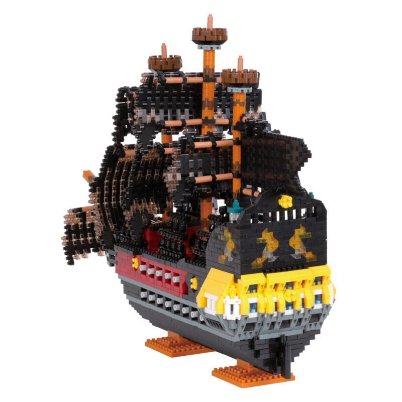 Pirate Ship NB-050 back nanoblock Pirate Ship NB-050 back nanoblock