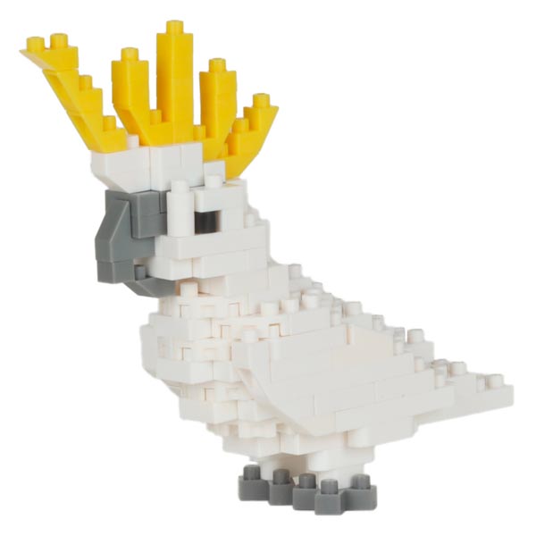 Sulphur Crested Cockatoo NBC-344 nanoblock Sulphur Crested Cockatoo NBC-344 nanoblock