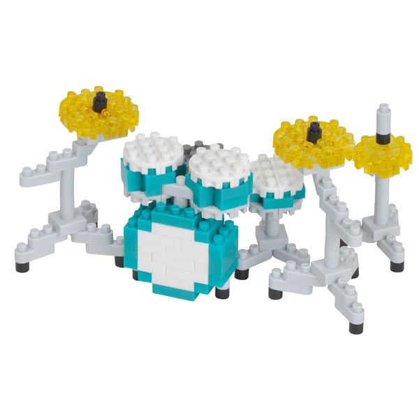 Drum Set Green NBC-348 nanoblock Drum Set Green NBC-348 nanoblock