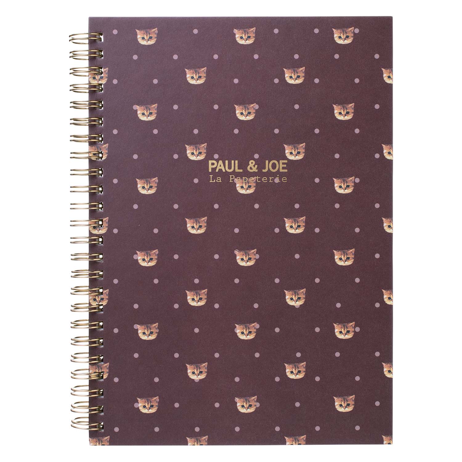 A5 Notebook Nounette Polka Dots Chocolat PAJ-NB15-CBR PAUL & JOE La Papeterie