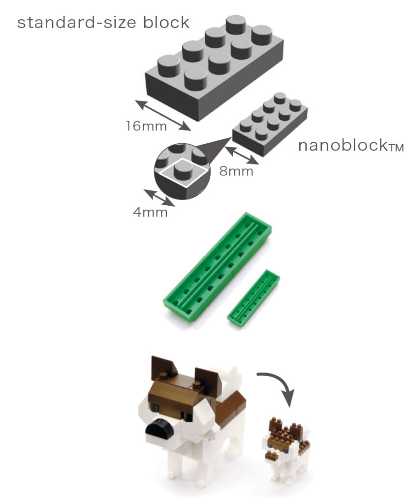 Nano store blocks lego