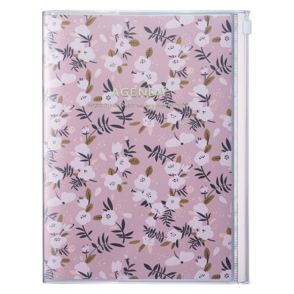 Diary Flower Pattern - Pink - 23DRI-HV05-PK