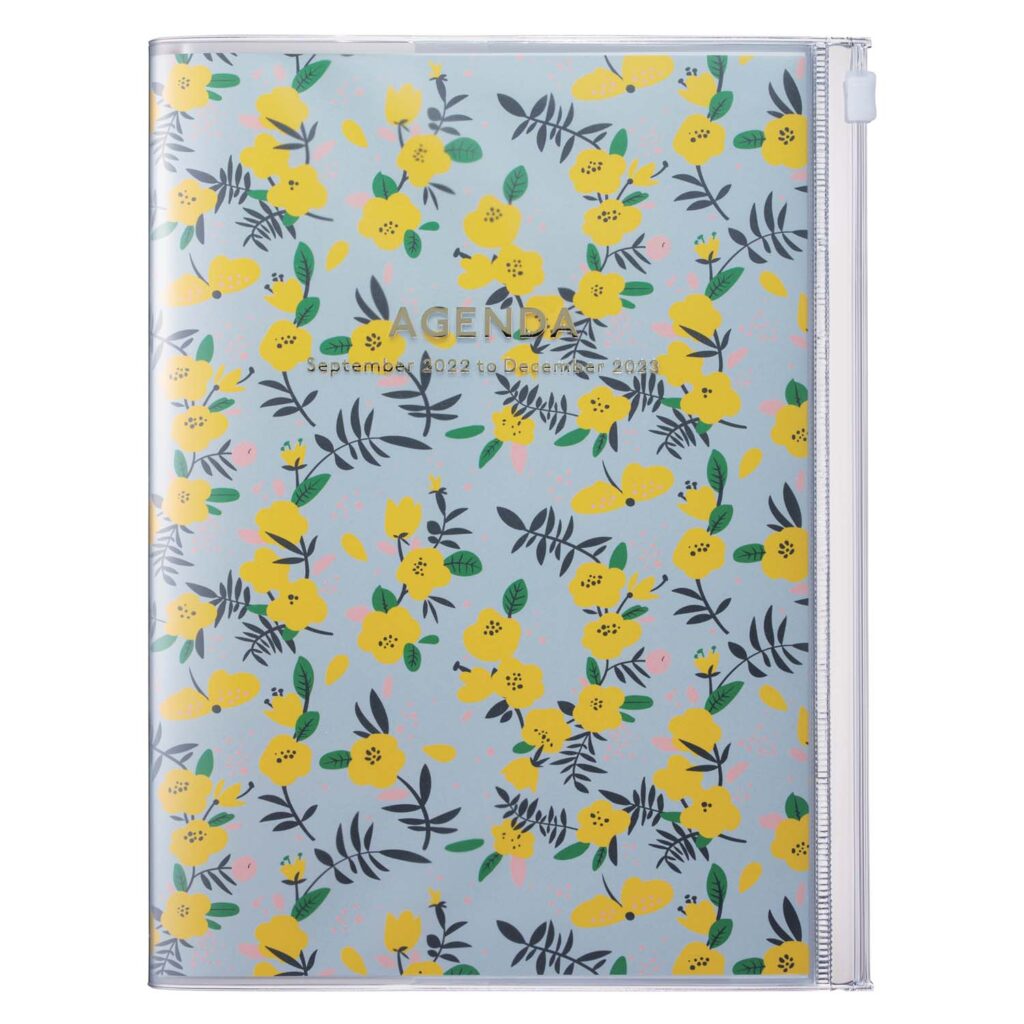 Diary Flower Pattern - Yellow - 23DRI-HV05-YE