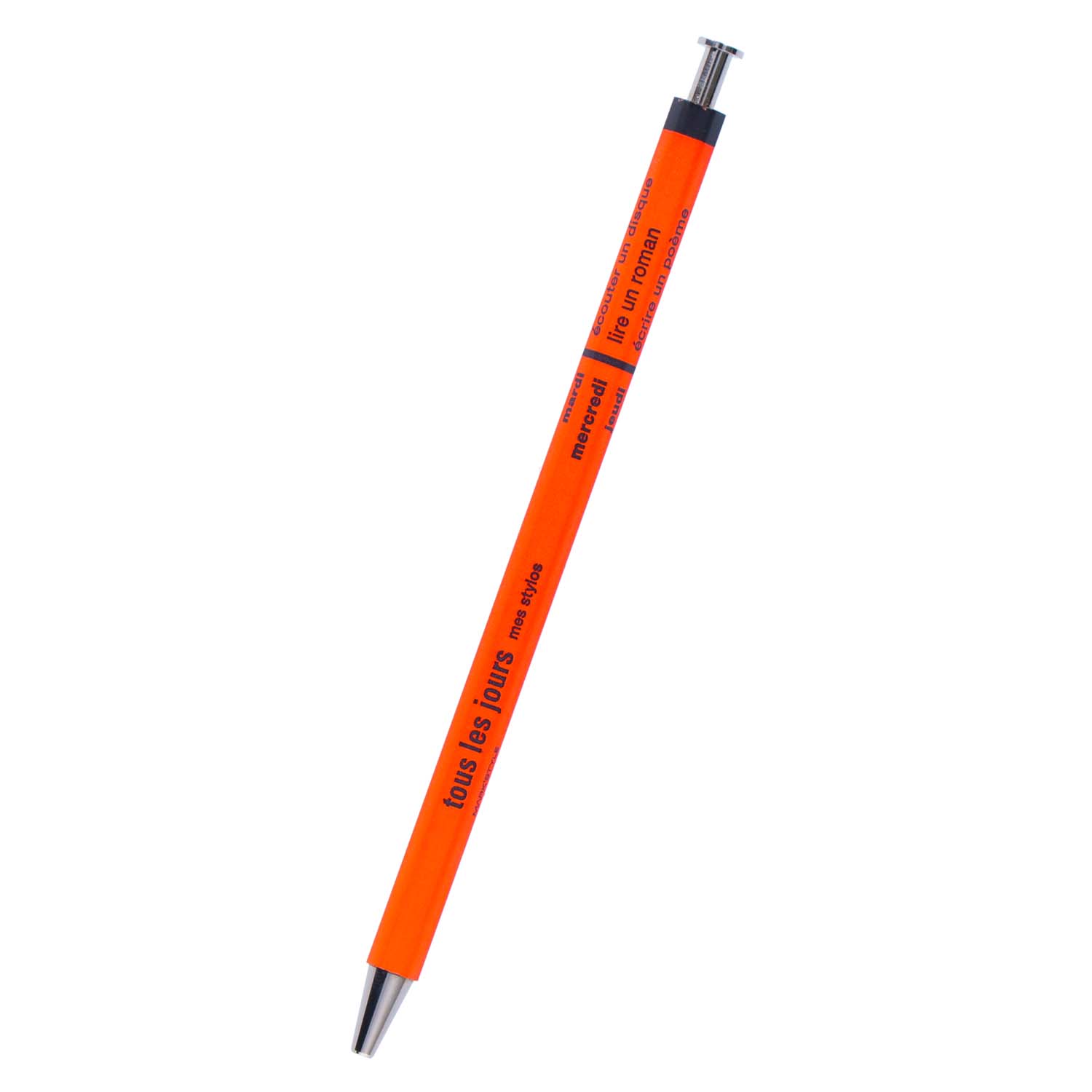 Ballpoint Pen DAYS MARK'STYLE DAY-BP1-OR Orange