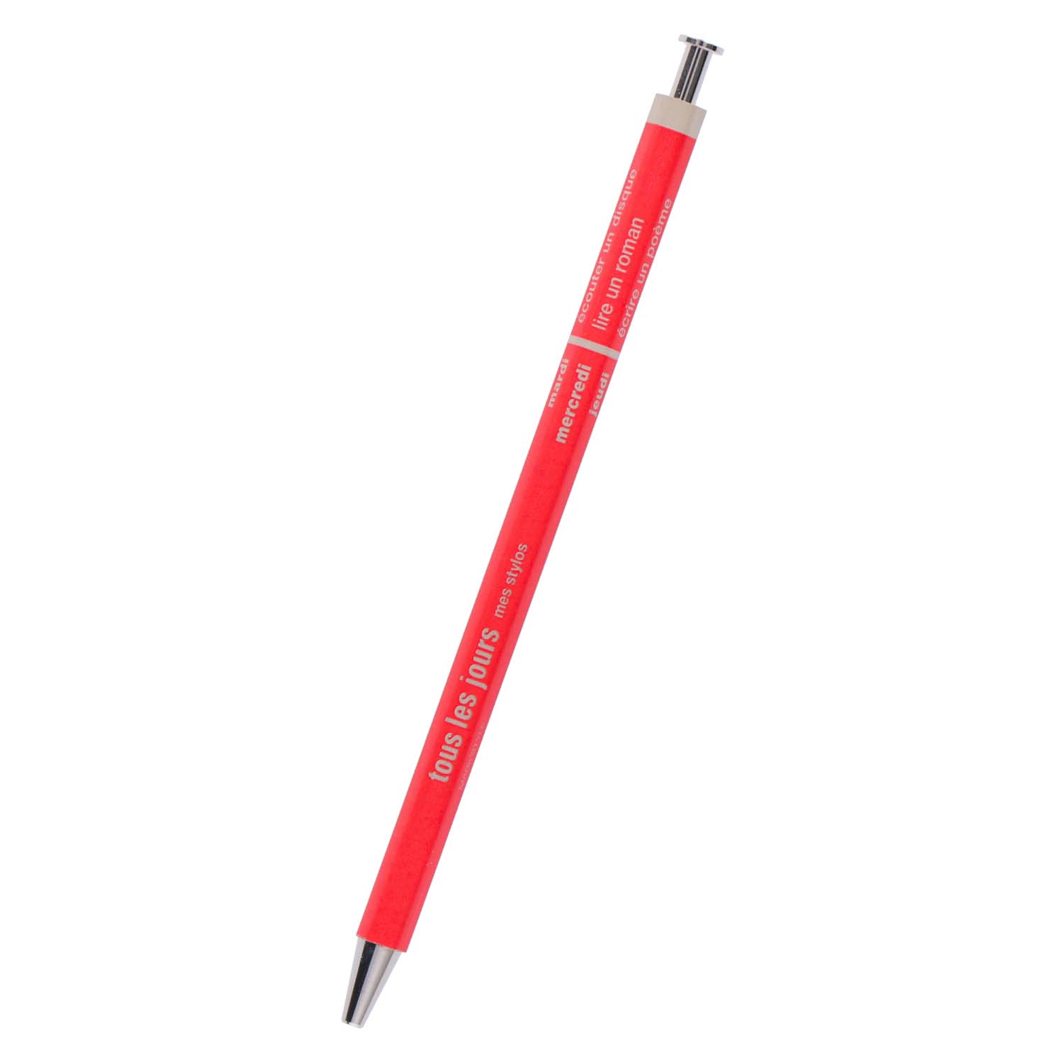 Ballpoint Pen DAYS MARK'STYLE DAY-BP1-RE Red