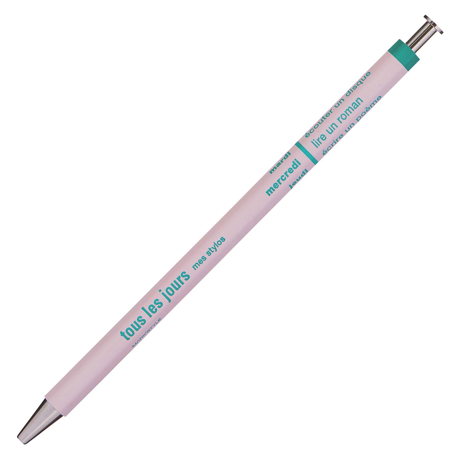 Days Ballpoint Pen Mark's DAY-BP4-LPK Light Pink