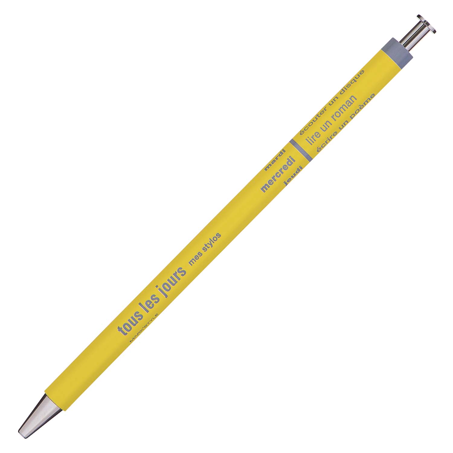 Days Ballpoint Pen Mark's DAY-BP4-YE Yellow
