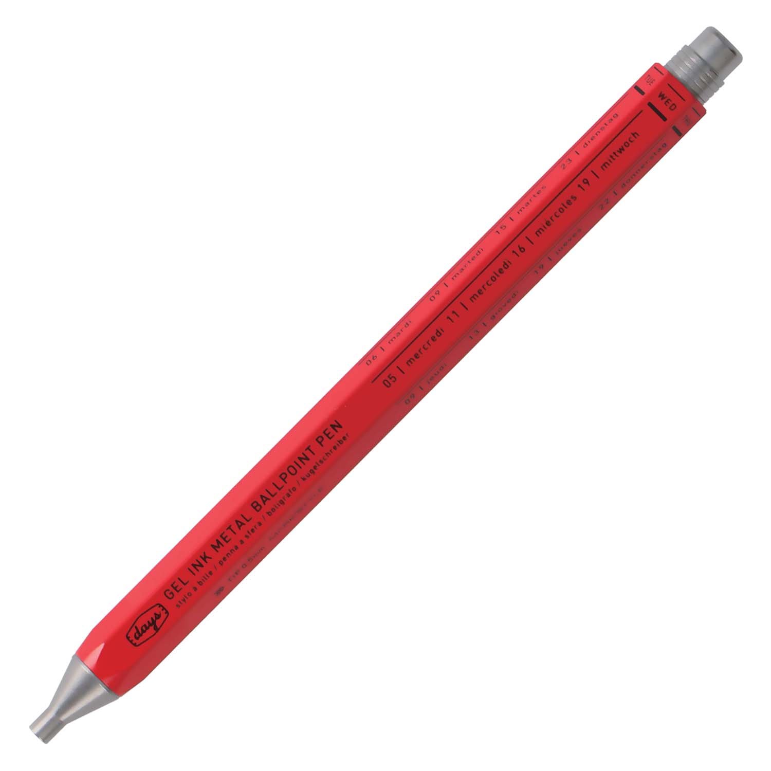 Days Pen Mark's DAY-BP5-RE Red