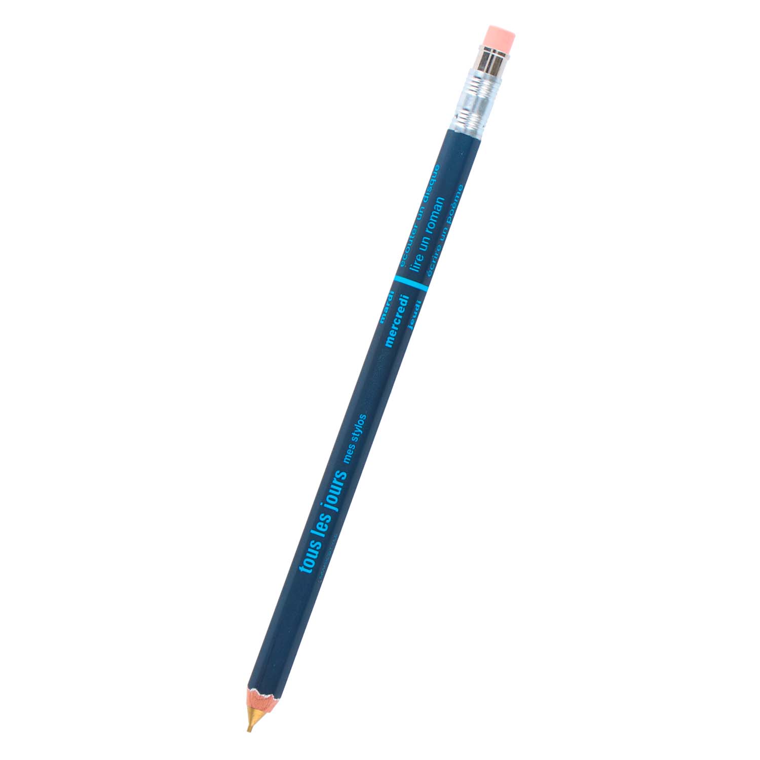Days Mark's Mechanical Pencil with Eraser DAY-SH1-NV Navy