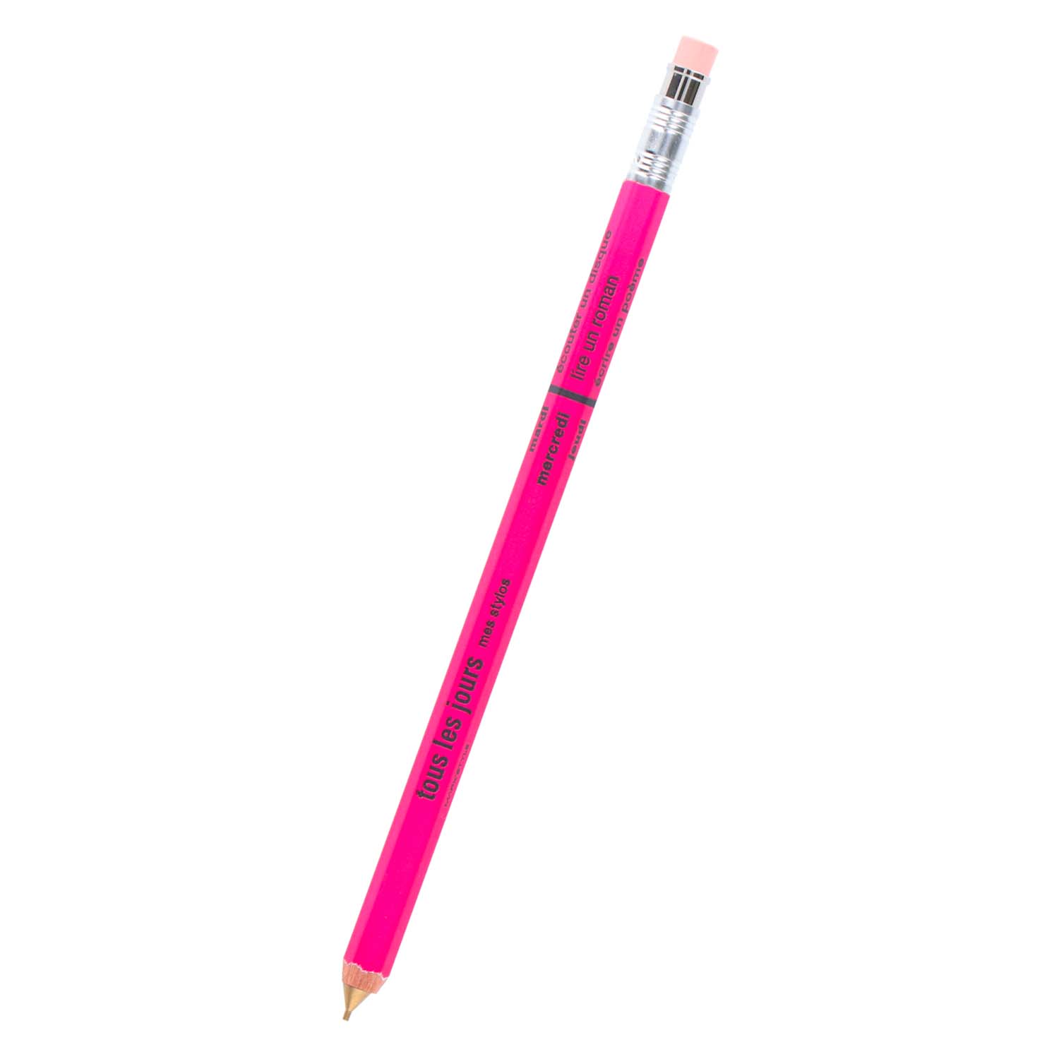 Days Mark's Mechanical Pencil with Eraser DAY-SH1-PK Pink