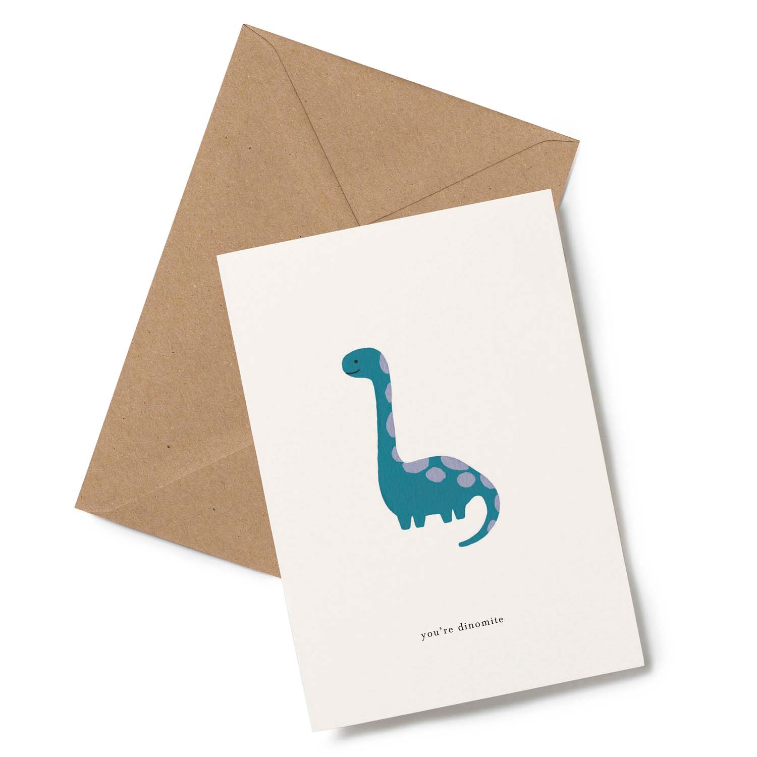 Greeting Cards Kartotek Copenhagen GC-0113 Dinosaur