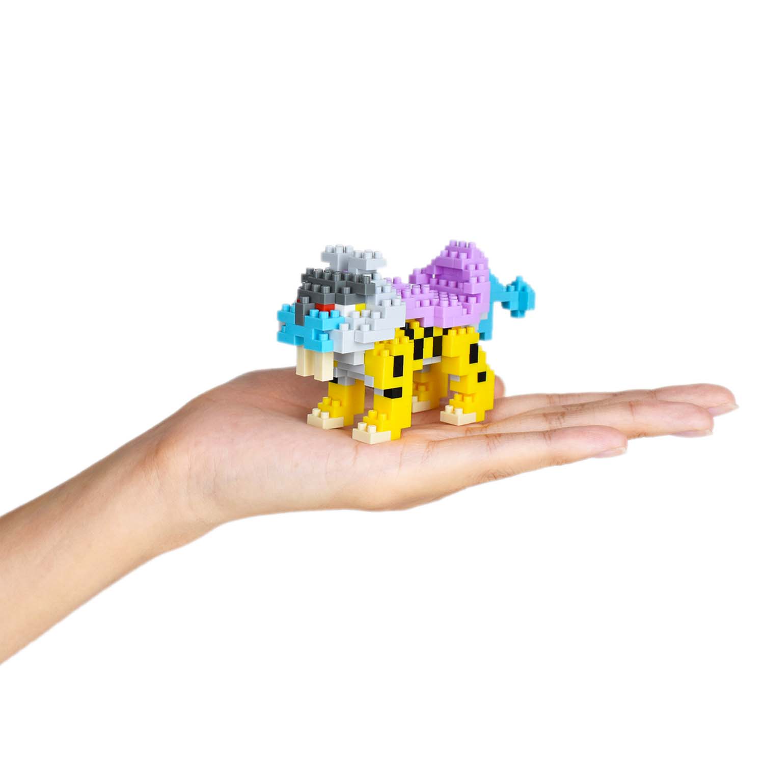 Raikou - Pokémon x nanoblock - NBPM-089 - Size