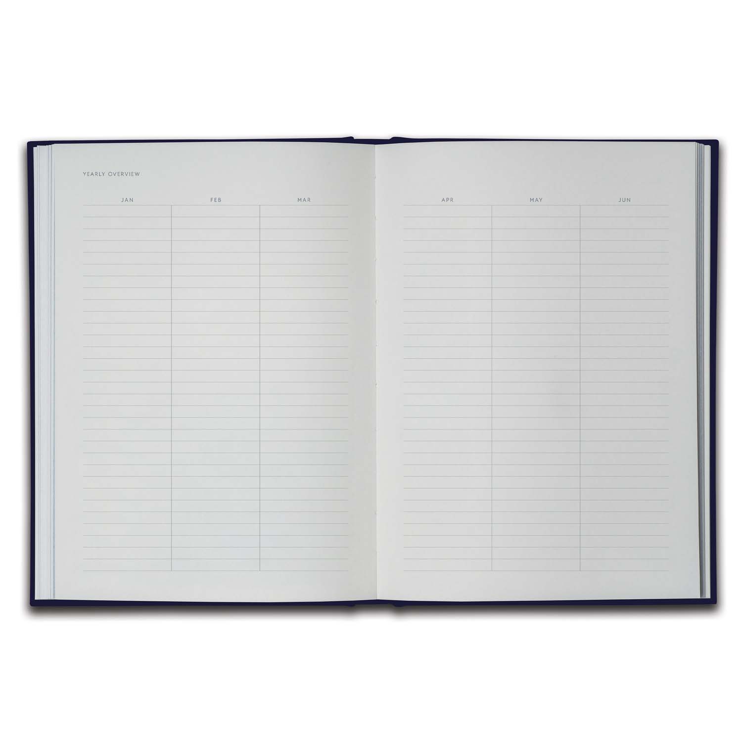 Hartover Notebook Yearly Planner KartotekCopenhagen PN-0003 / Inside 1